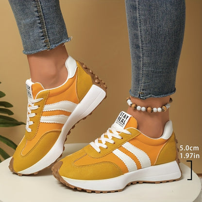 Nova – Retro Plateau-Sneaker mit dämpfender Komfortsohle