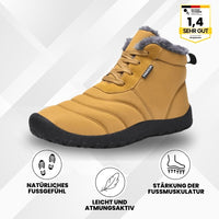 OrthoWarm - Schmerzlindernde, wasserabweisende & gefütterte Barfußschuhe