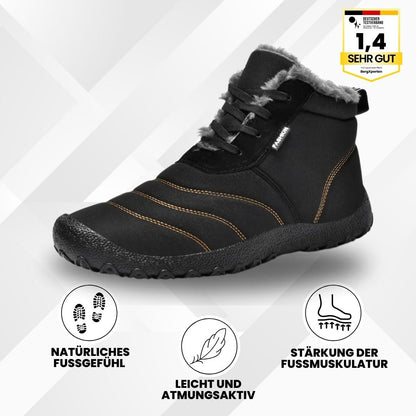 OrthoWarm - Schmerzlindernde, wasserabweisende & gefütterte Barfußschuhe