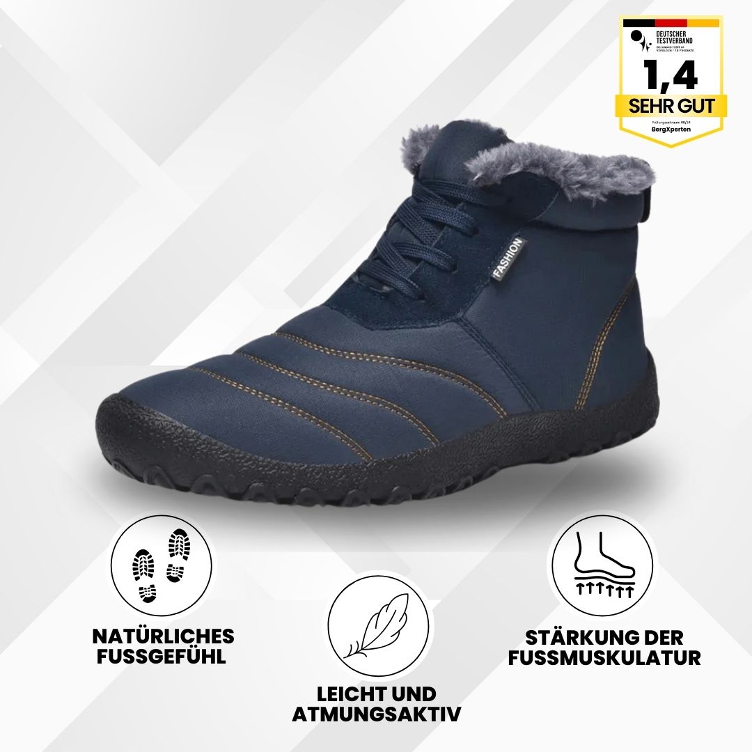 OrthoWarm - Schmerzlindernde, wasserabweisende & gefütterte Barfußschuhe