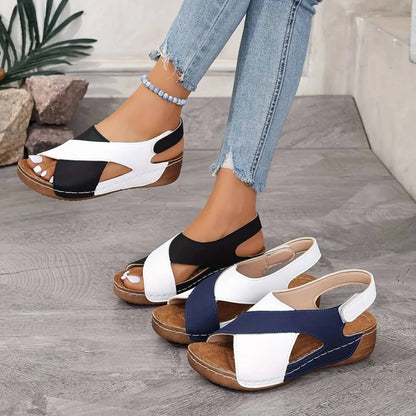 Nicole – Orthopädische Sandalen mit offener Spitze