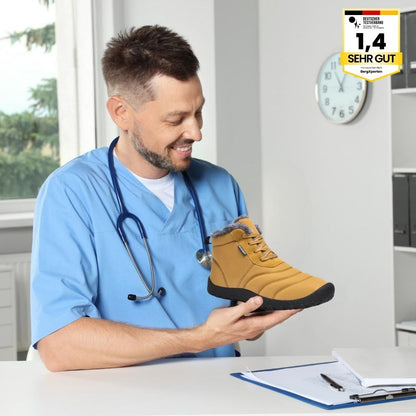OrthoWarm - Schmerzlindernde, wasserabweisende & gefütterte Barfußschuhe