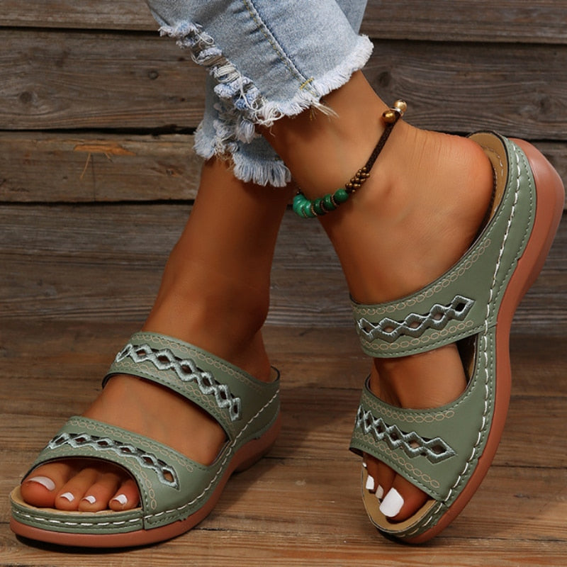 Monta - Gepolsterte orthopädische Sandalen