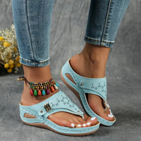 Élodie - Keil-Zehensandalen für Dame
