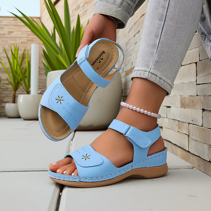 Liana - Leichte Sommer-Sandale mit Klettverschluss