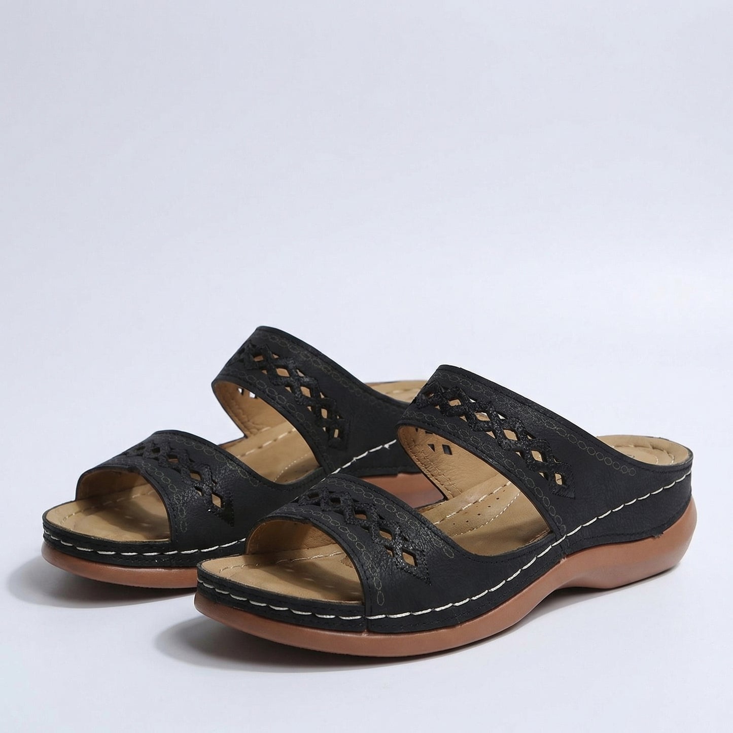 Monta - Gepolsterte orthopädische Sandalen
