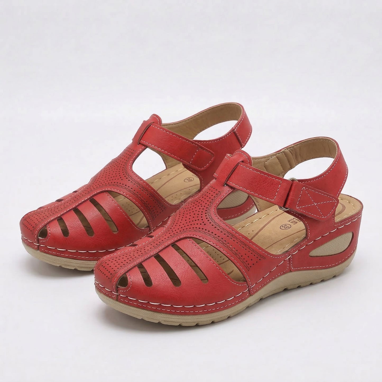 Leni – Komfort Sandalen mit sanfter Erhöhung