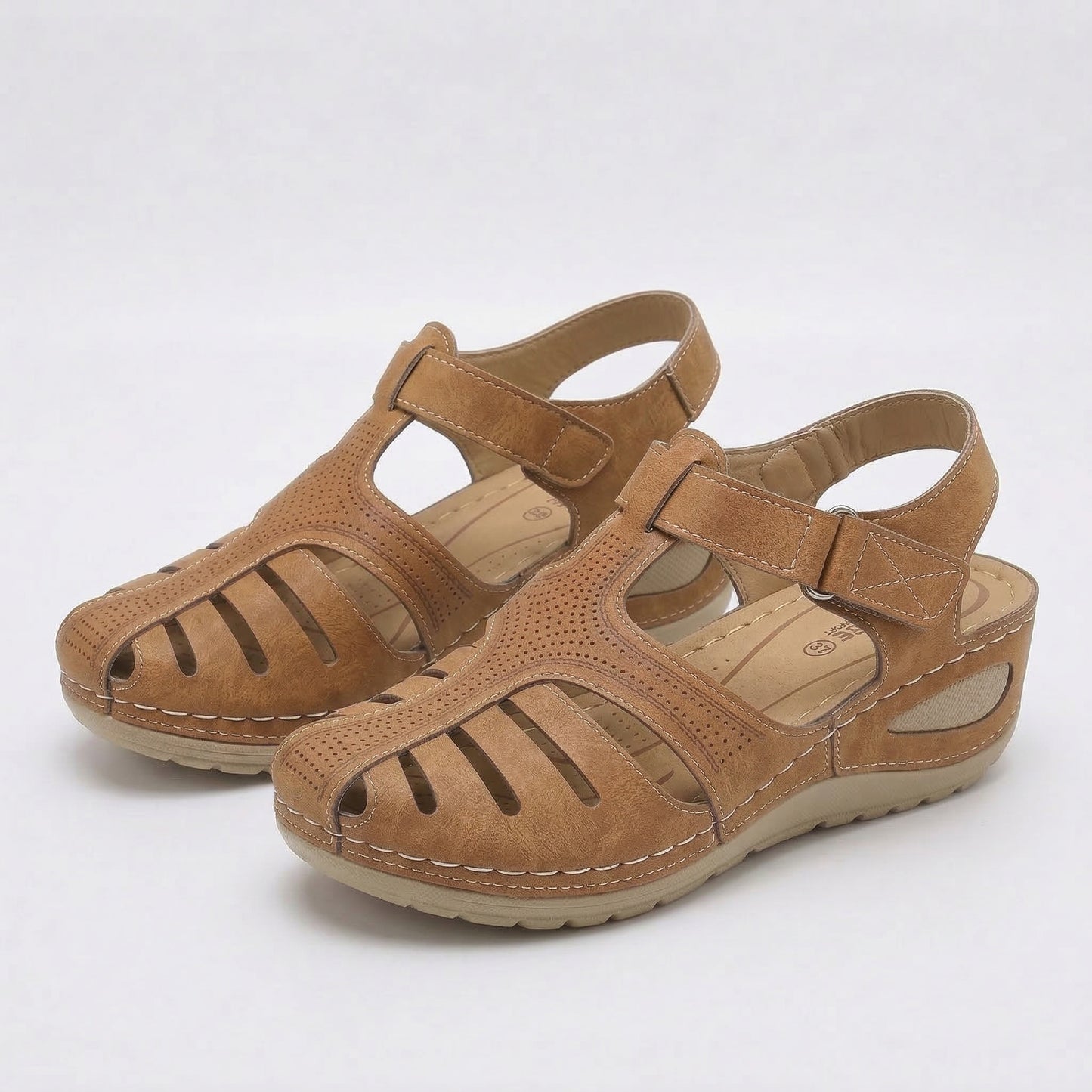 Leni – Komfort Sandalen mit sanfter Erhöhung