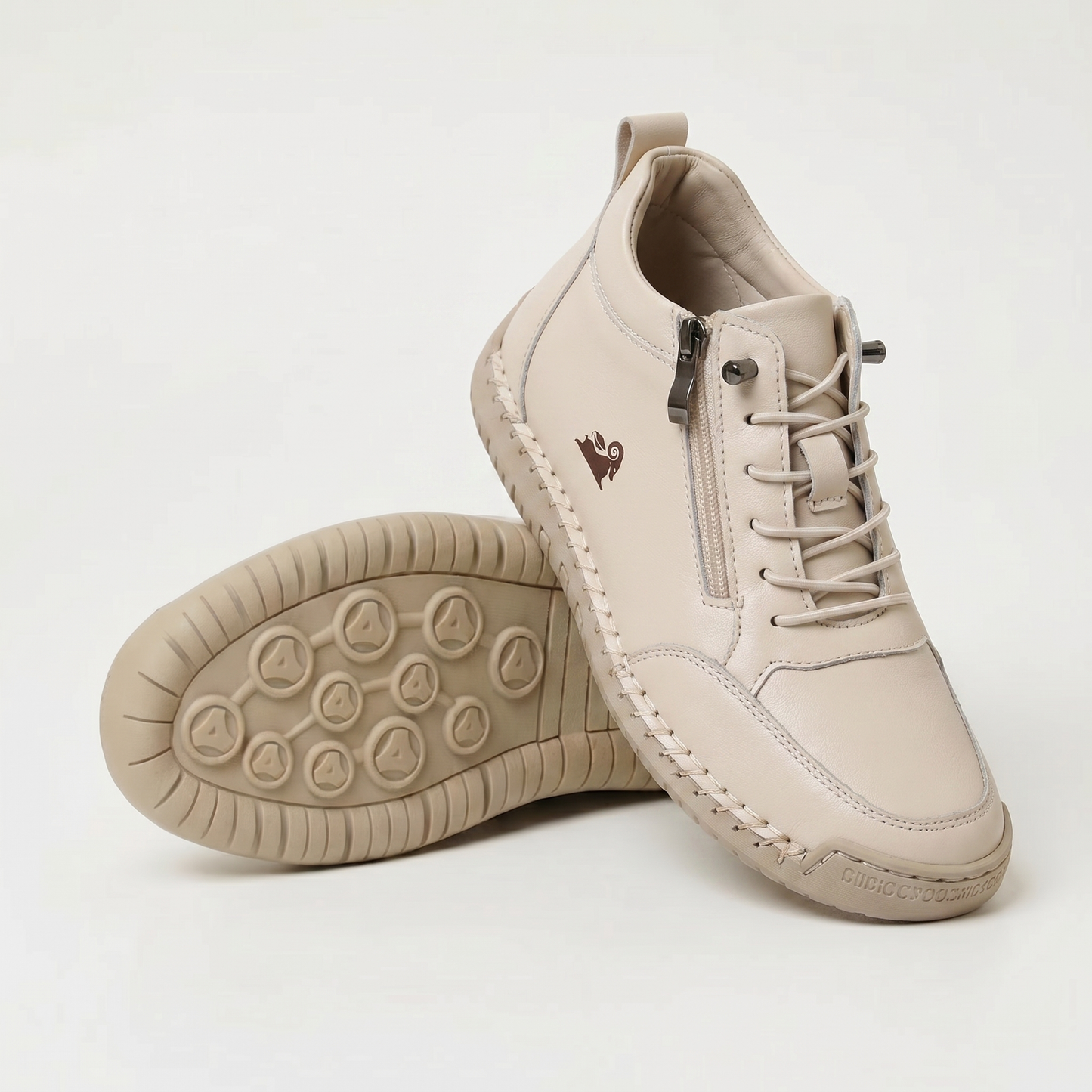 Mila  – Komfortable orthopädische Sneakers + Reißverschluss