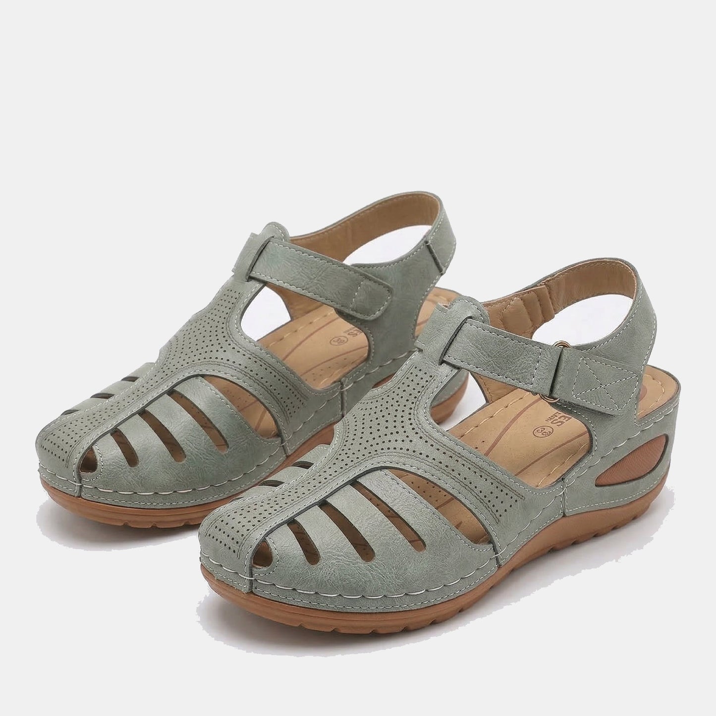 Leni – Komfort Sandalen mit sanfter Erhöhung