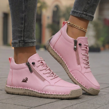 Mila  – Komfortable orthopädische Sneakers + Reißverschluss