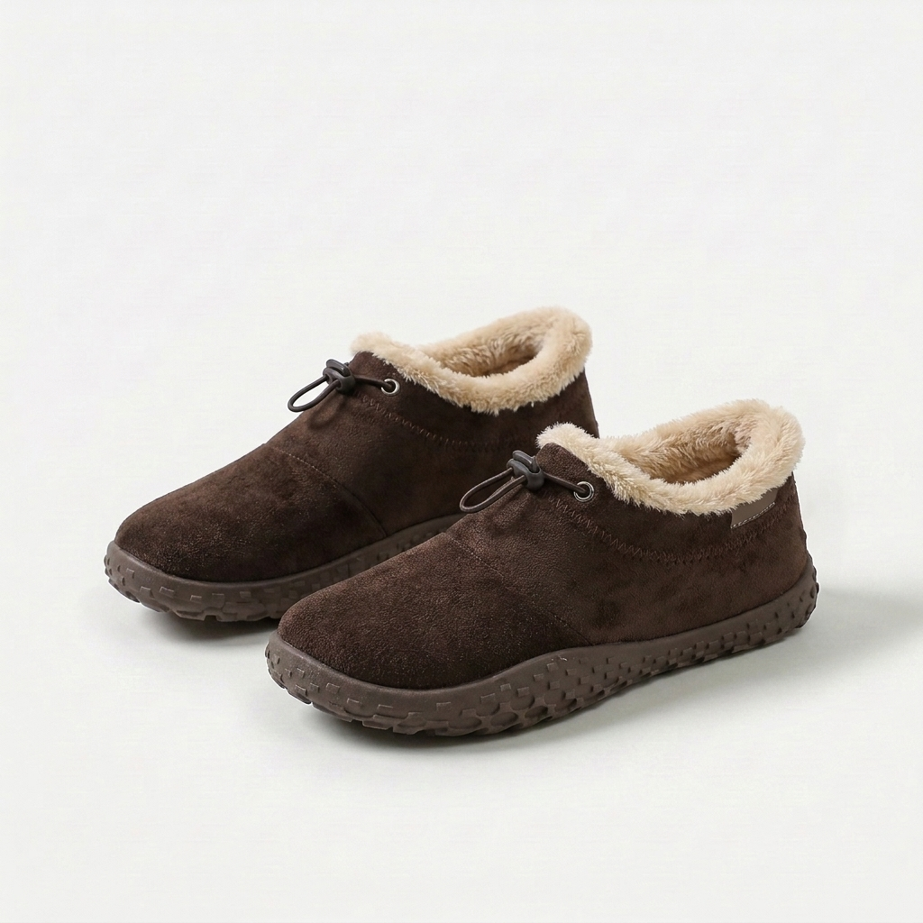 Tilda – Gefütterter Winterschuh mit Schnellschnürung & weicher Sohle