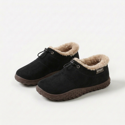 Tilda – Gefütterter Winterschuh mit Schnellschnürung & weicher Sohle